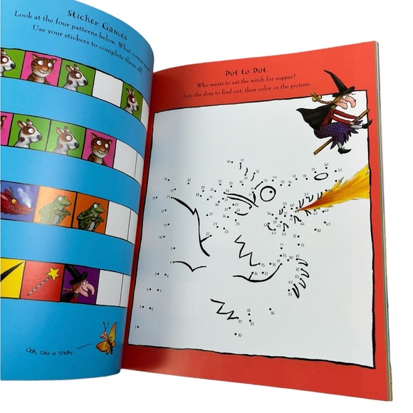 Room On The Broom Big Activity Book With 200 Stickers New - Picture 9 of 16